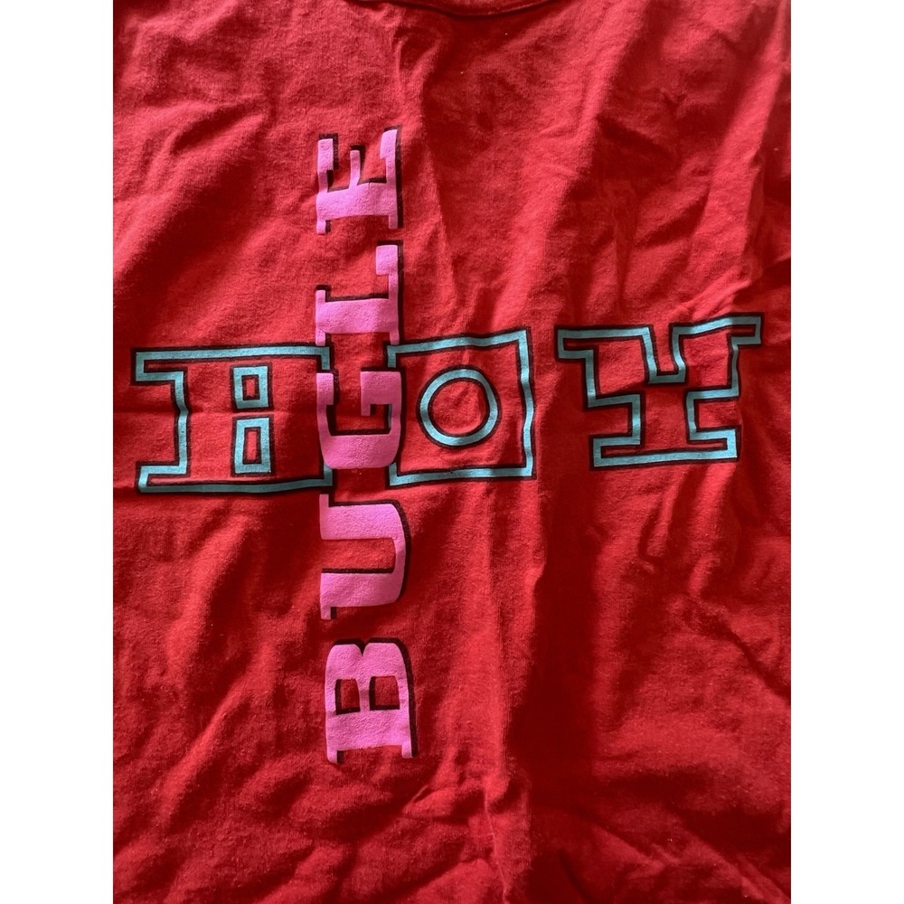 Vintage Bugle Boy‎ Kids Tank Top Made in USA Surf Retro Size Large Red - Picture 3 of 8